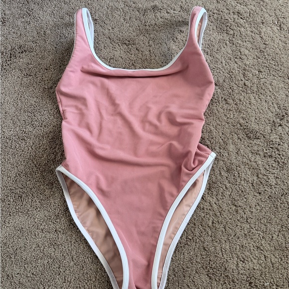 LainSnow Other - Lain Snow Light Pink One Piece Swimsuit